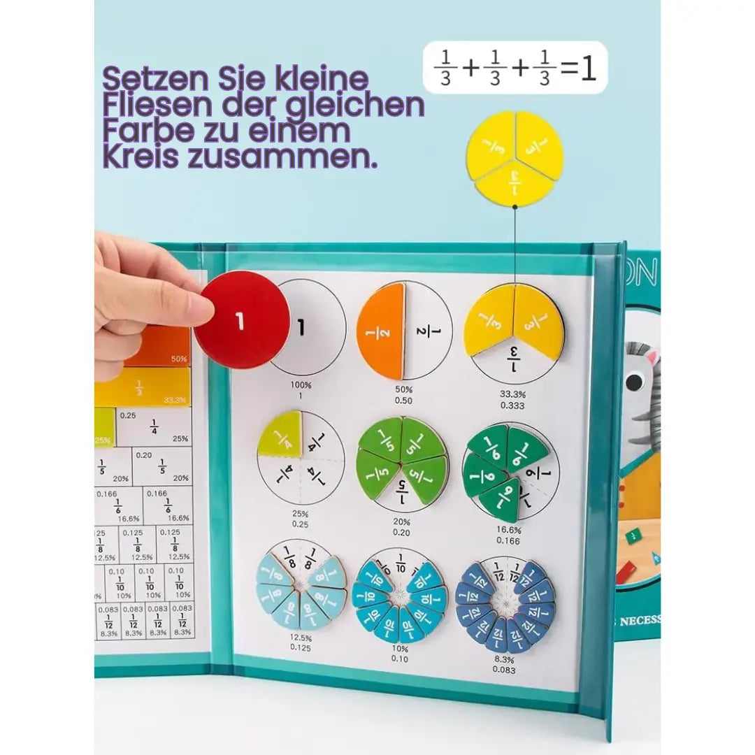 Magnetic Math Kit: Math Learning Set for Kids (Ages 6 and Up)
