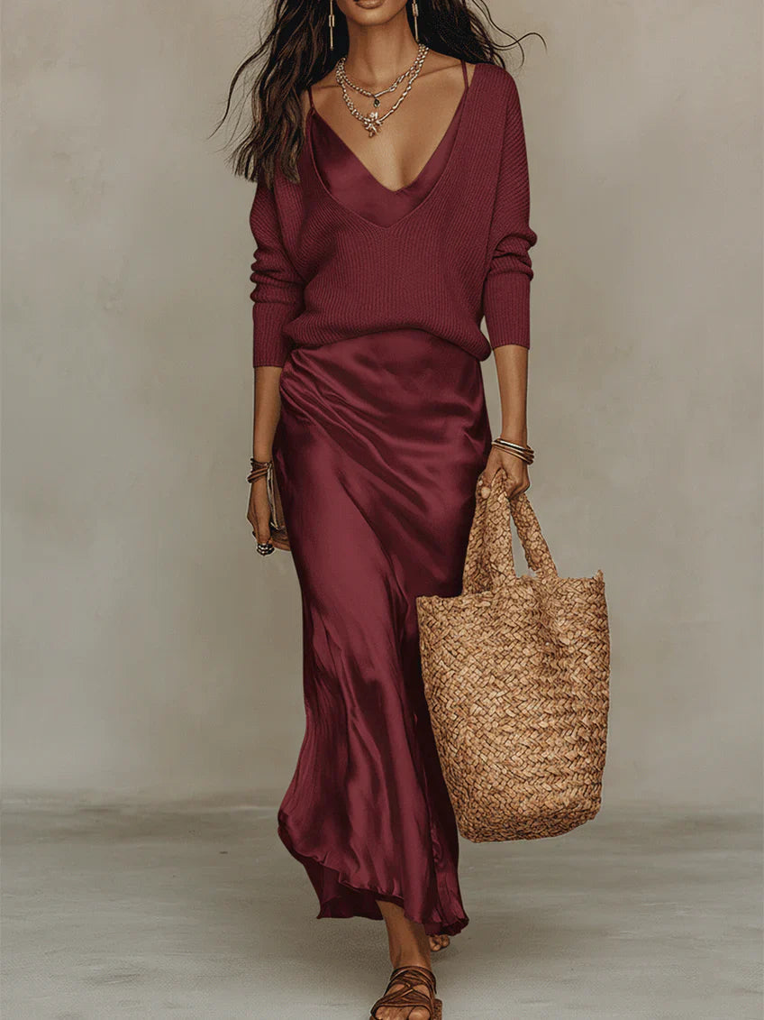 LiraMuse™ Dress Set — Unleash Stunning Curves with All-Day Silky Comfort