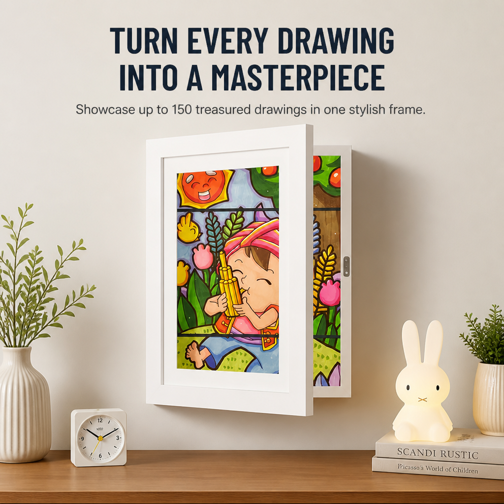 CanvasNest™ — Transform Chaos into a Proud Gallery of Priceless Childhood Moments