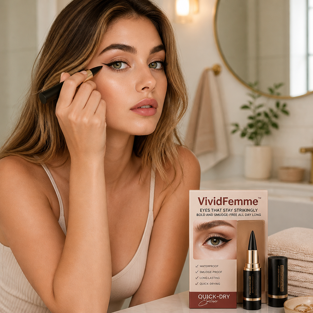 VividFemme™ — Eyes That Stay Strikingly Bold and Smudge-Free All Day Long