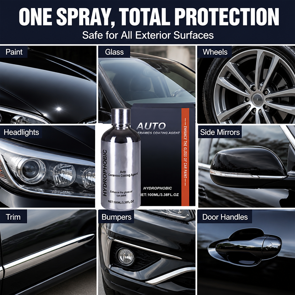 VibranceShield™ Nano Ceramic Spray Kit — Command Attention with a Mirror-Like Shine That Lasts for Months