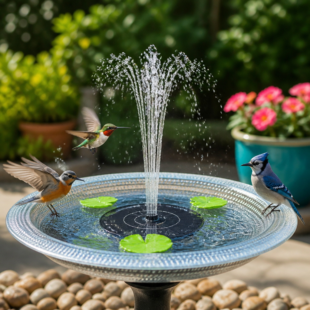 LuminaFlow™ — Transform Your Garden into a Sunlit Oasis of Peace and Birdsong