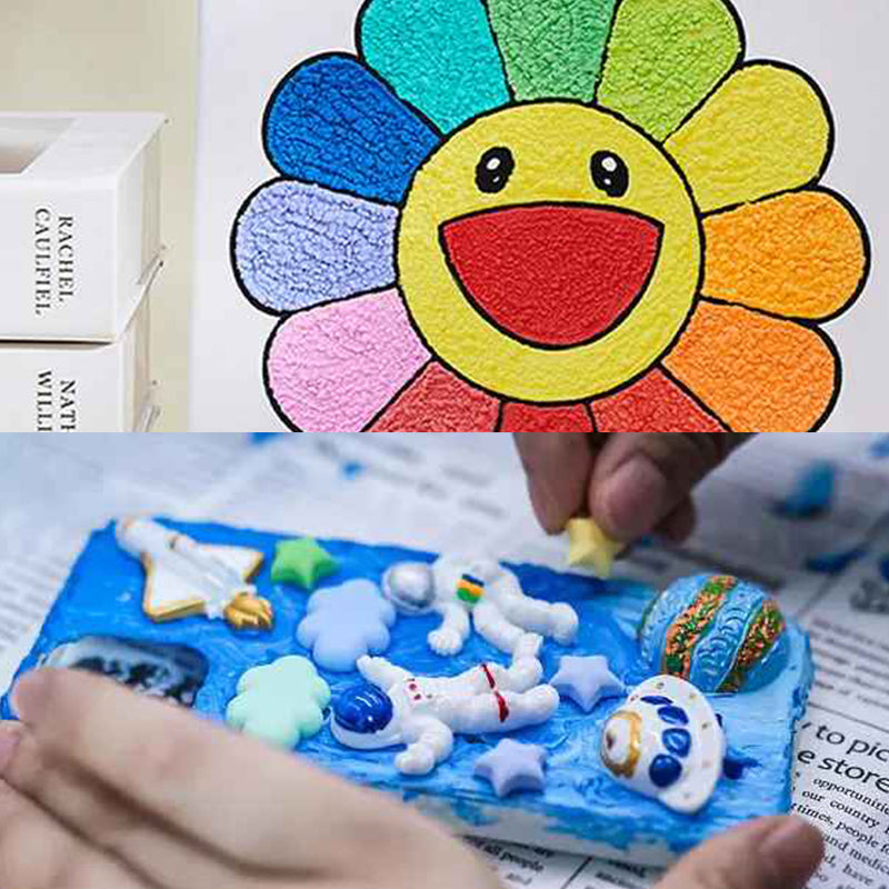Three-Dimensional Drawing Marker Set – Bubble Effect Design