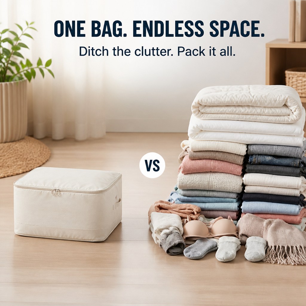 SpaceSavvy™ Pro — Crush Clutter, Unleash Freedom, Pack Like a Pro