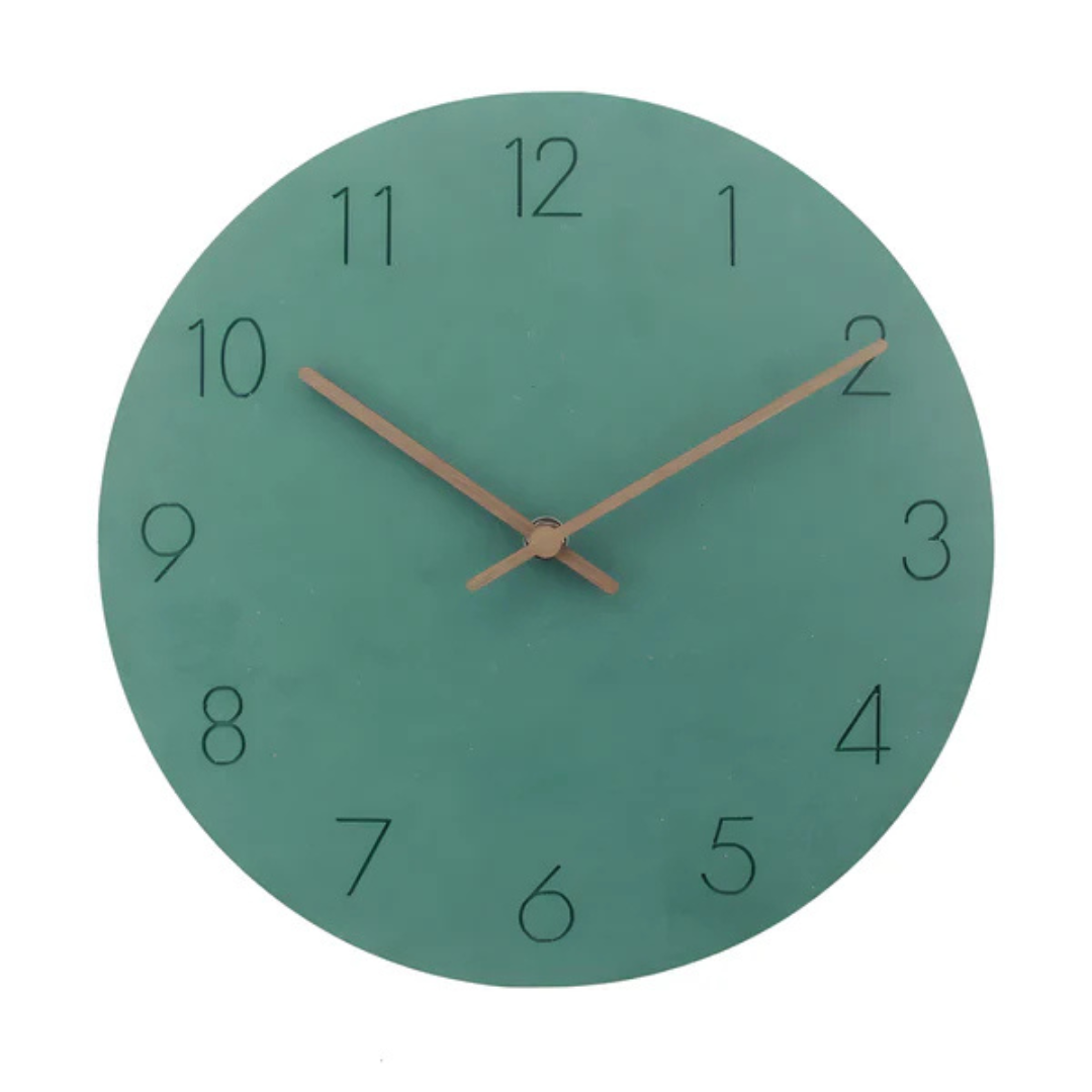 Sleek Timeless Wood Clock for Modern Spaces