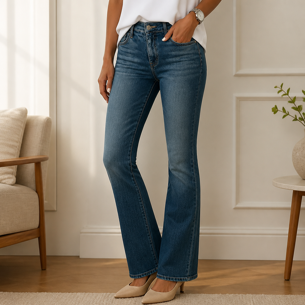 LioraSilk™ – Elegant V-Neck Top with Notched Stand Collar