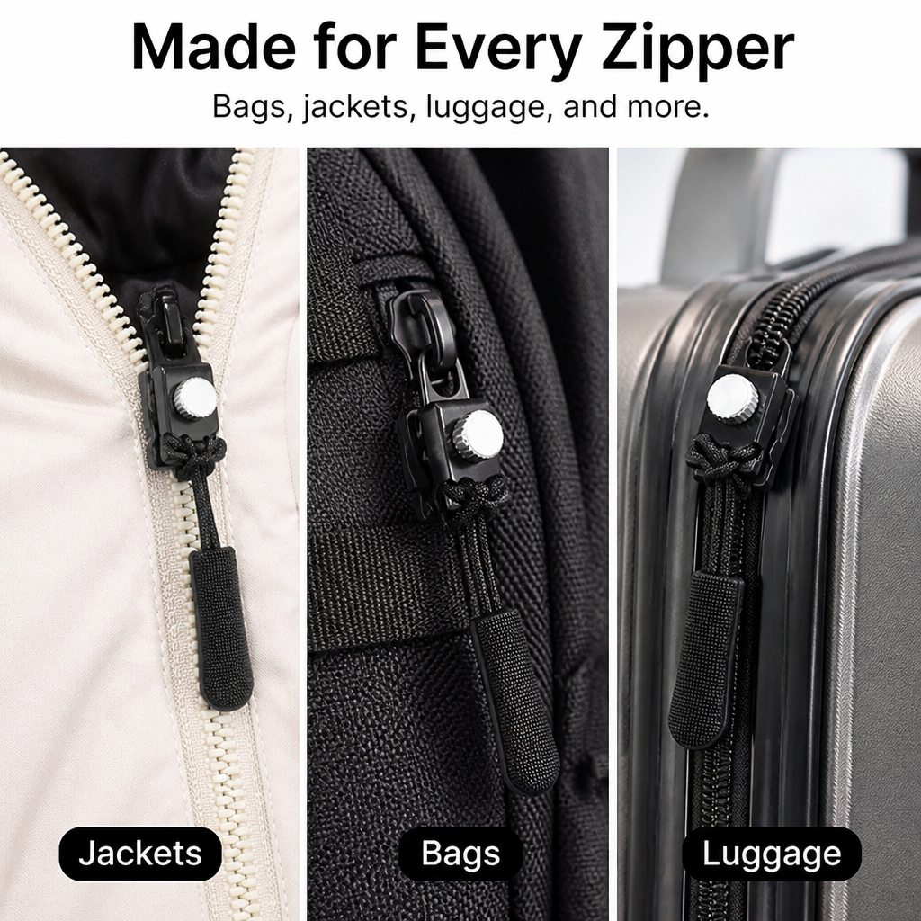 ZipMasterPro™ — Snap On Freedom and Never Fight a Jam Again