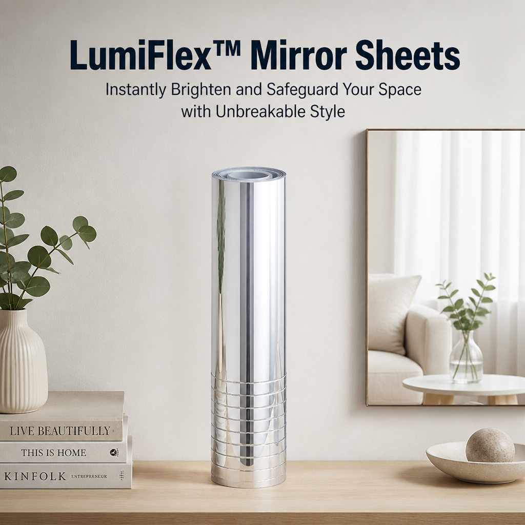 LumiFlex™ — Instantly Brighten and Safeguard Your Space with Unbreakable Style
