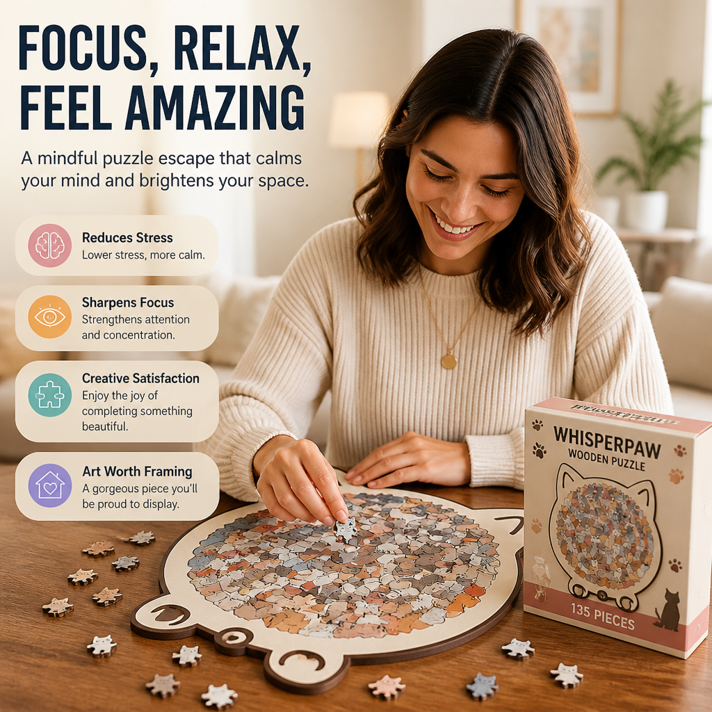 WhisperPaw™ — Transform Downtime into Calm, Creative Bliss with Every Piece