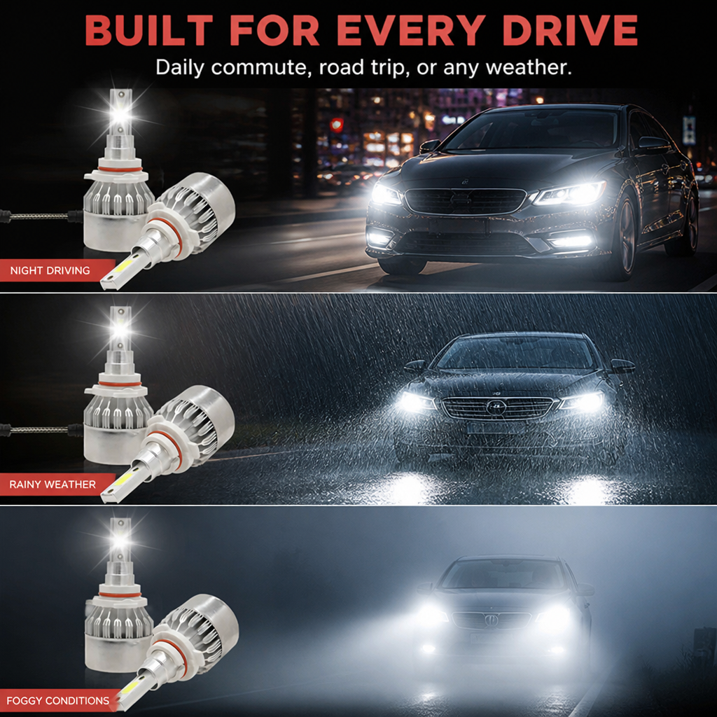 NightVisionBeam™ — Own Every Night Drive with Unstoppable, Crystal-Clear Vision