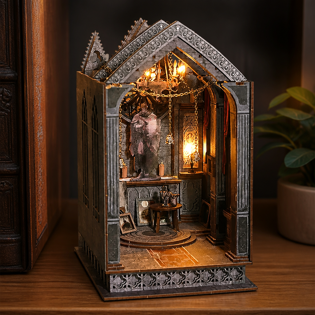 ShadowHaven™ — Transform Your Shelf into a Living, Candlelit Fantasy Realm