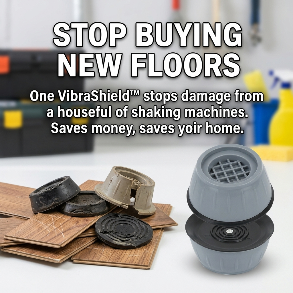 VibraShield™ — End Rattling, Enjoy Silent, Spotless Floors Instantly
