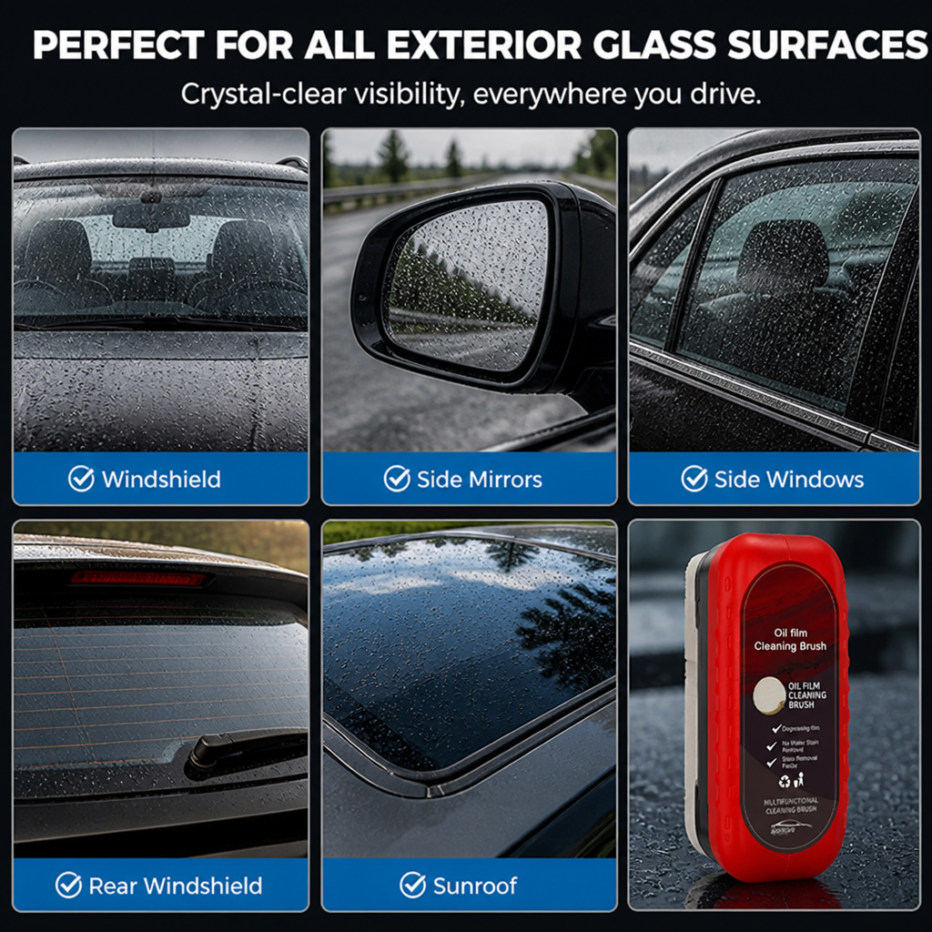 CrystalShield™ — Drive with Unshakable Clarity and Confidence in Every Storm