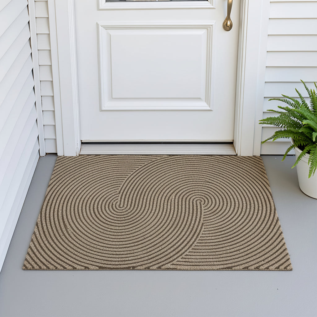 Stylish Non-Slip Geometric Entryway Mat for Your Home