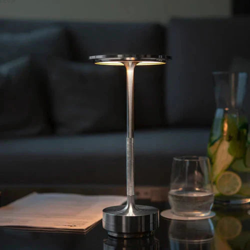 Wireless LED Desk Lamp with Dimmer – Warm Mood Lighting Anywhere