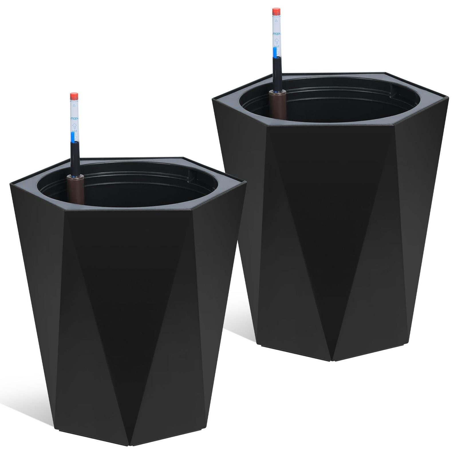 EcoGrow – Mobile Self-Watering Planter Duo