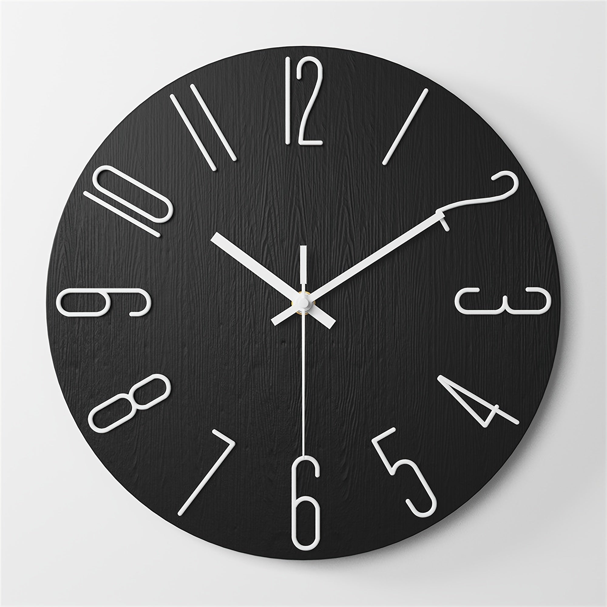 Sleek and Silent Frameless Wall Clock for Modern Homes