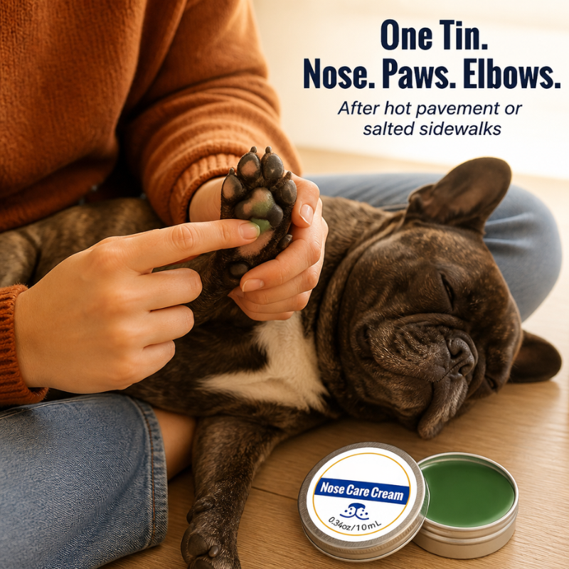 VeluraPaw™ — Restore His Crusty "Old-Man Nose" to Smooth, Healthy Black