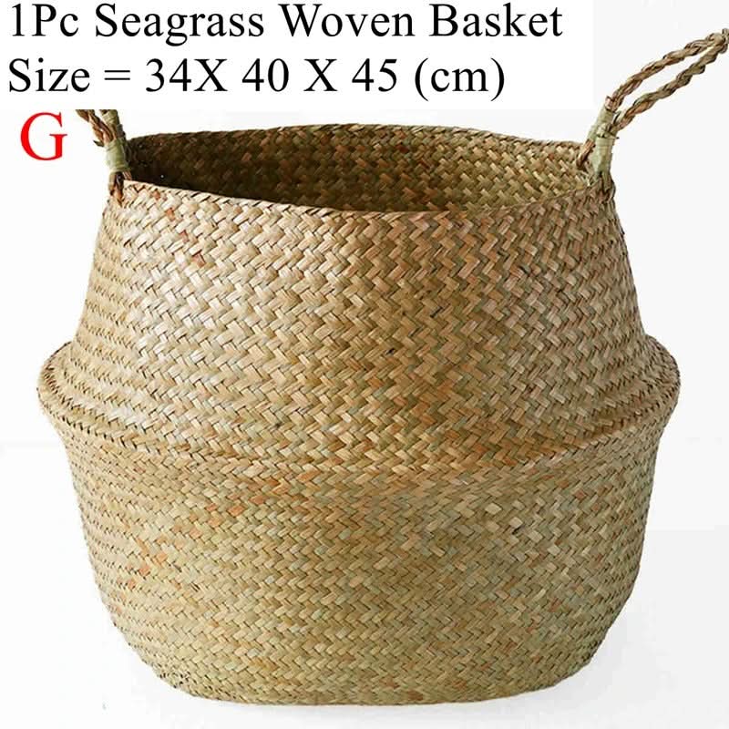 Seagrass Storage Basket – Woven Design for Organizing