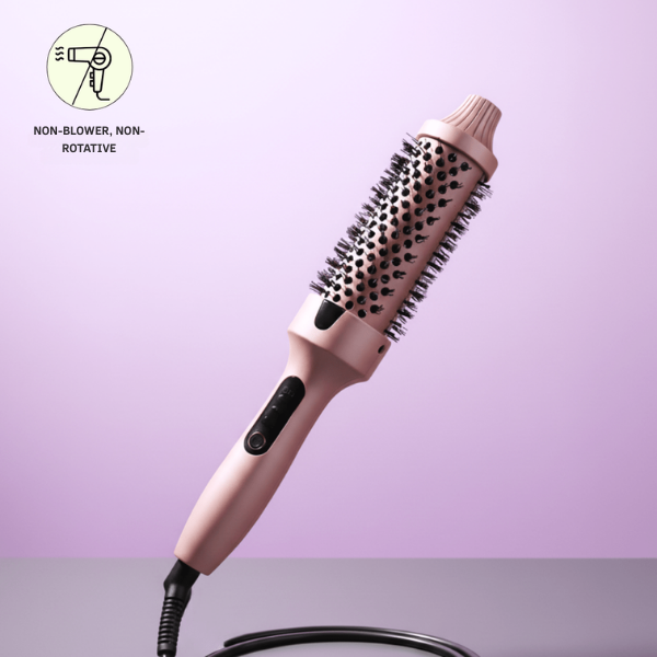 Glissora™ Ionic Ceramic Heated Brush — Transform Tangled Hair into Silky, Show-Stopping Shine Instantly