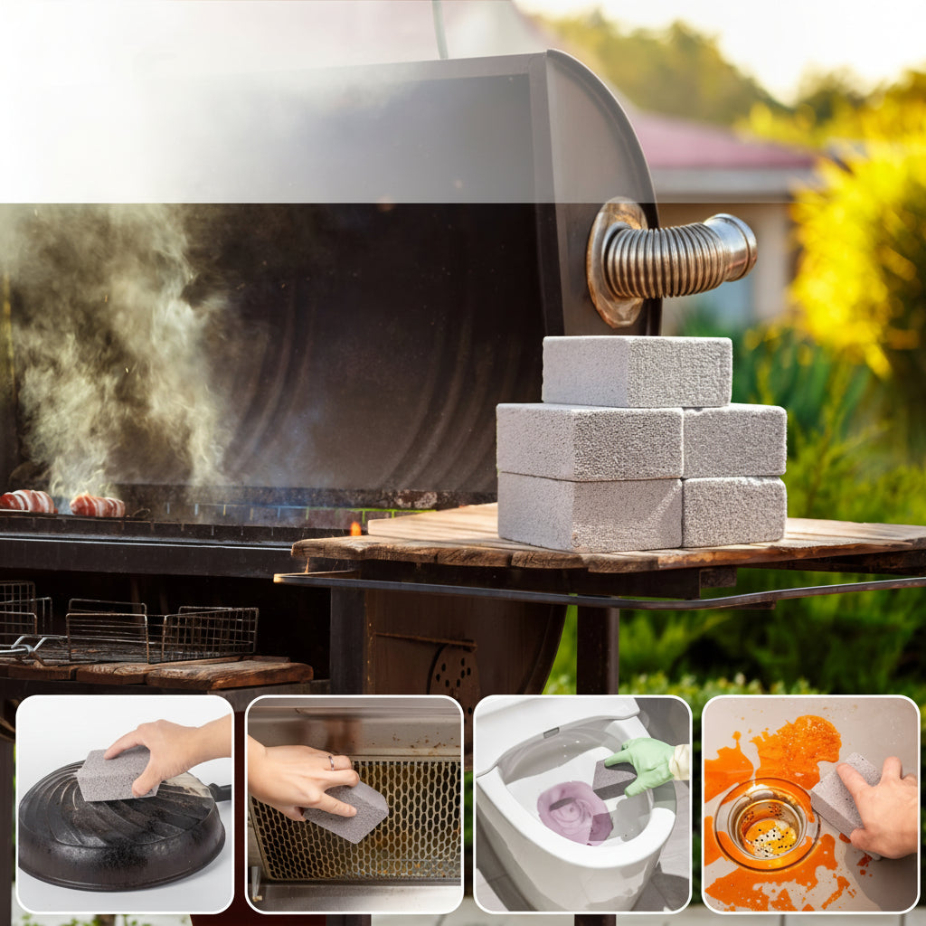 GrillMaster Pro - Gentle Cleaning Brick for Barbecues