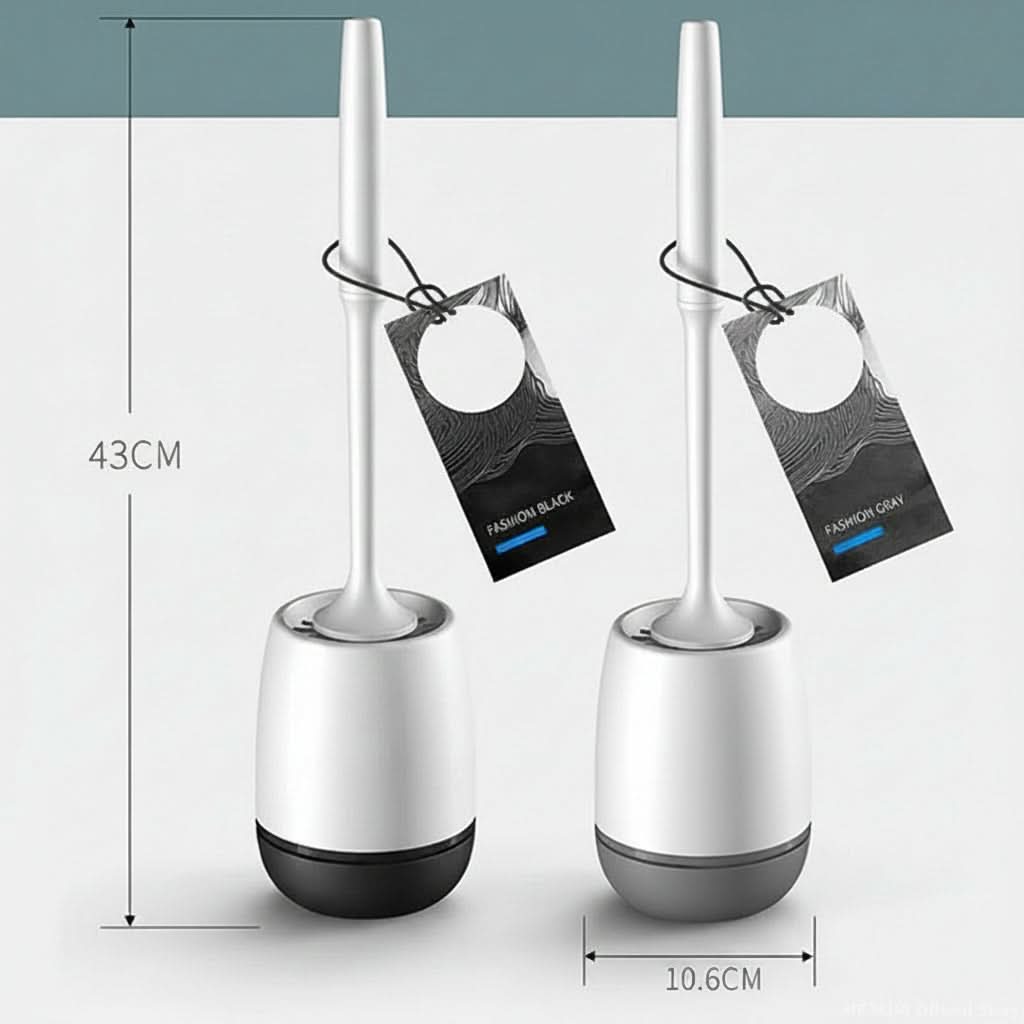 Silicone Toilet Brush Cleaning Kit