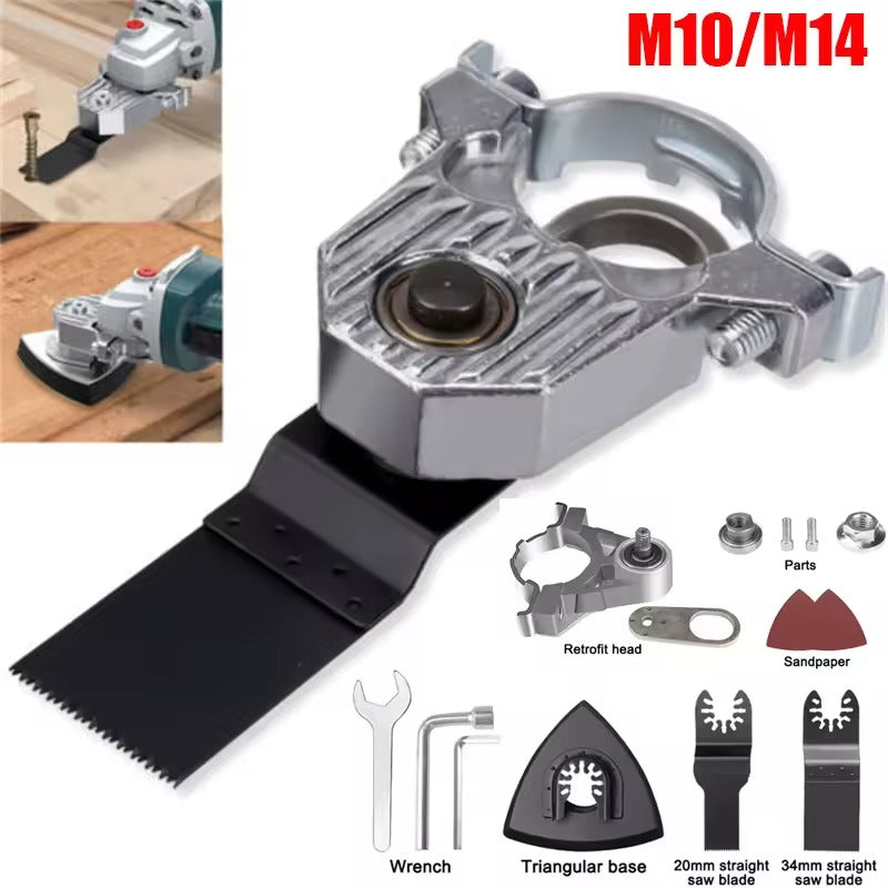Multifunction Tool Adapter for M10/M14 Angle Grinder