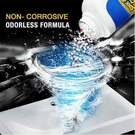 FoamForce™ Drain Rescue — Blow Away Blockages and Breathe Fresh Air Instantly
