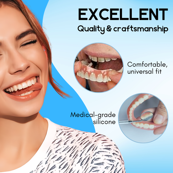 SilqGuard™ — Enjoy Every Smile with a Secure, Pain-Free Denture Fit That Feels Like Magic