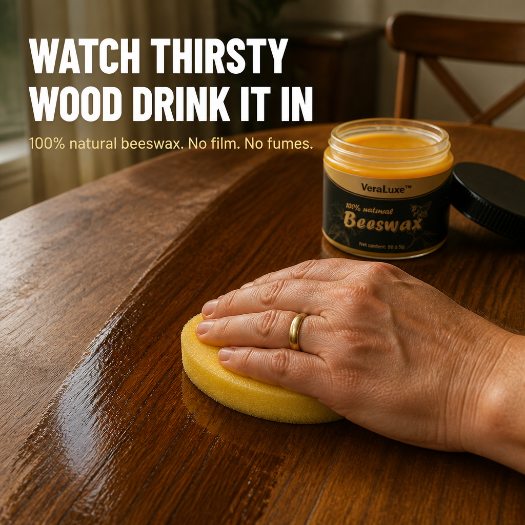 VeraLuxe™ — Revive Worn Wood with a Rich, Natural Glow in Minutes