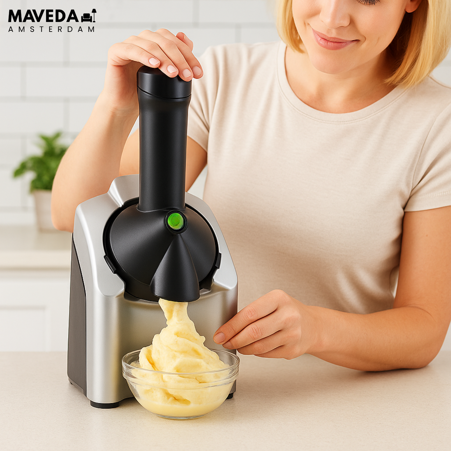 FrostSculpt™ — Turn Frozen Fruit Into Decadent, Guilt-Free Creaminess Instantly