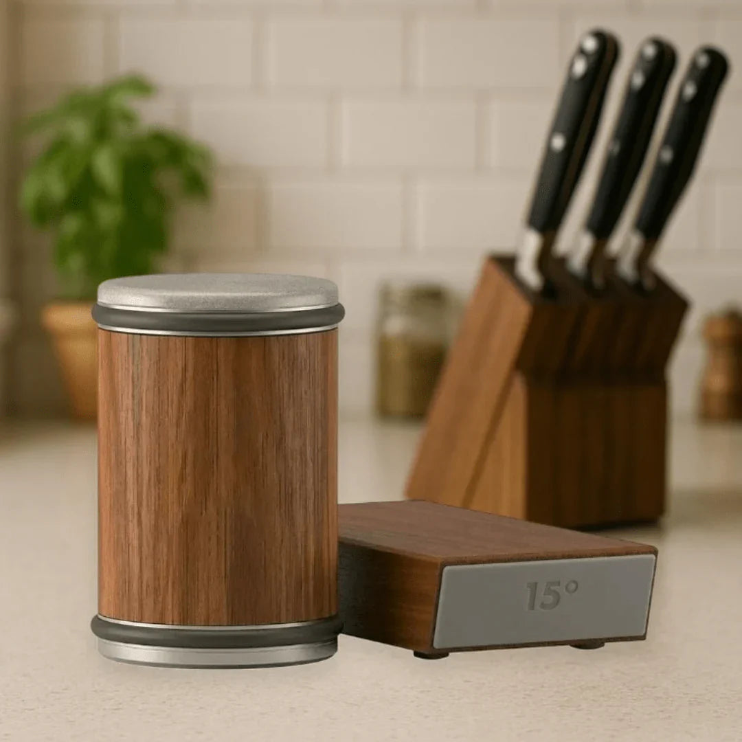 Precision Edge Knife Sharpener with Diamond Technology