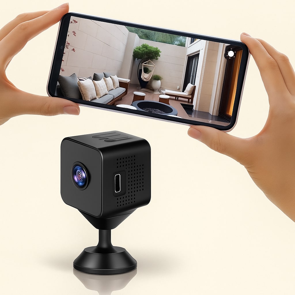 Indoor Security Camera | Night Vision & Motion Sensor | HomeEye