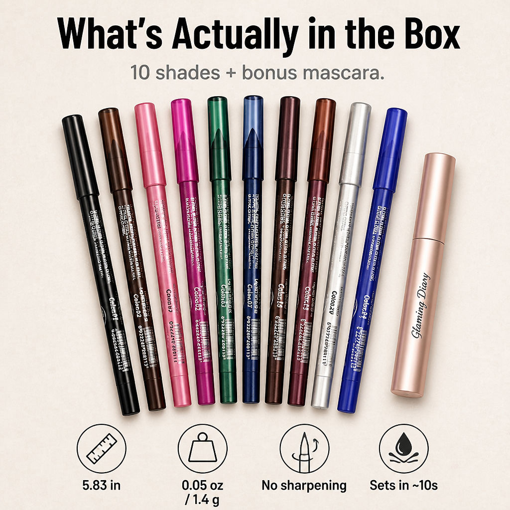 VexaLuxe™ — Create 10 Styles Using One Box of Silky Gel Liners