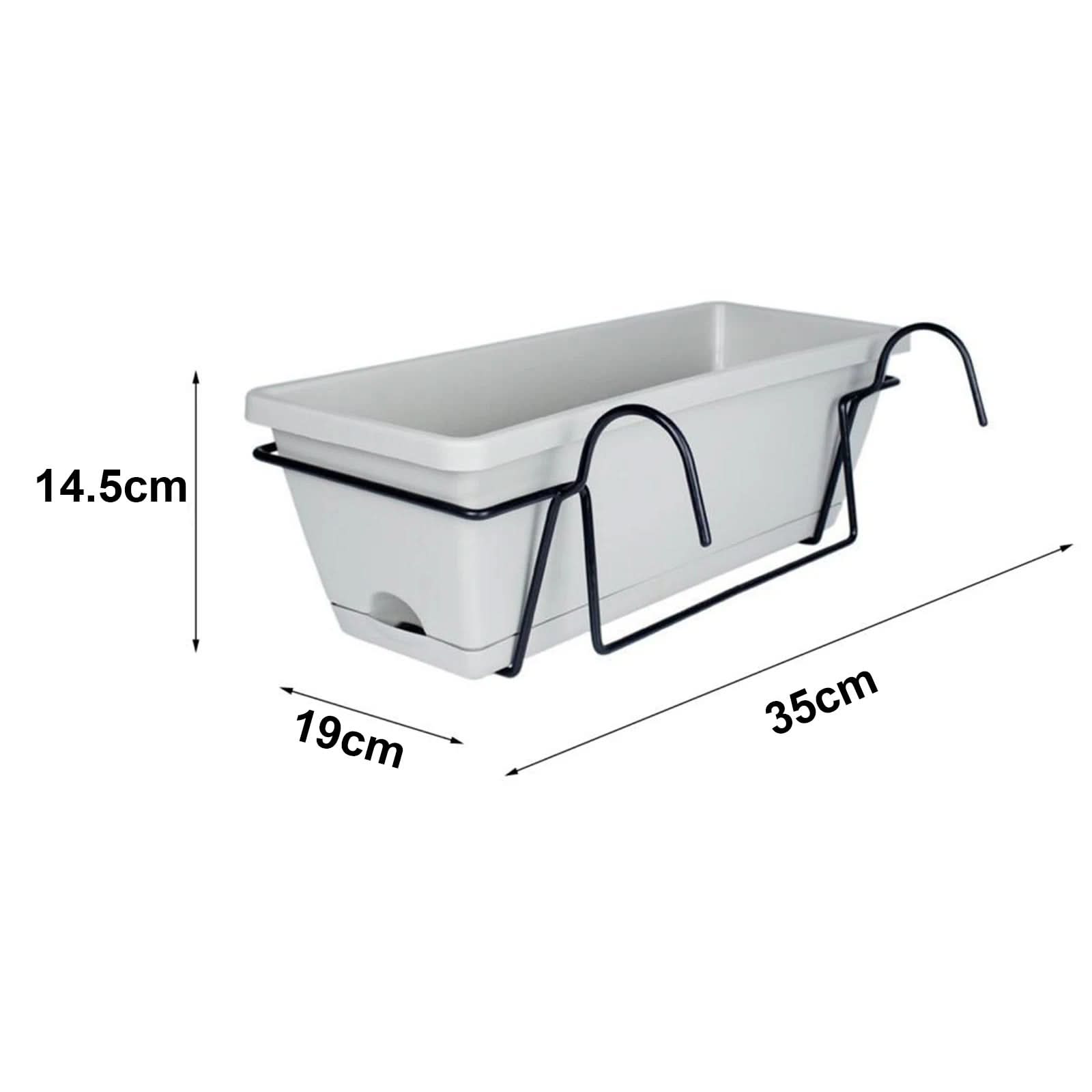Balcony Planter Box for Garden Fencing
