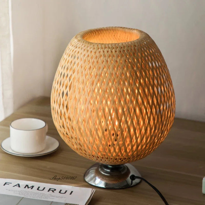 Naturlamp | Retro Bamboo Desk Lamp