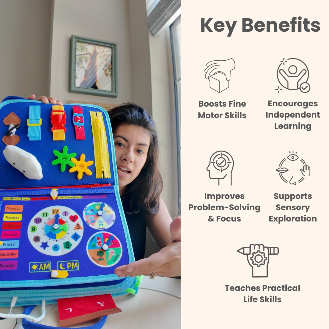 Arvilaro Montessori Busy Board