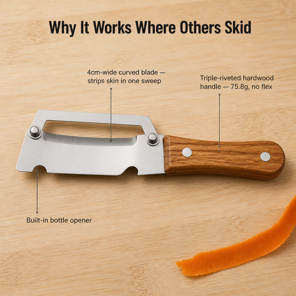 VitaSlice™ — Slice Through Pumpkin, Squash & Tough Skins Without Using a Knife