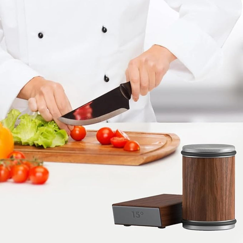 Precision Edge Knife Sharpener with Diamond Technology