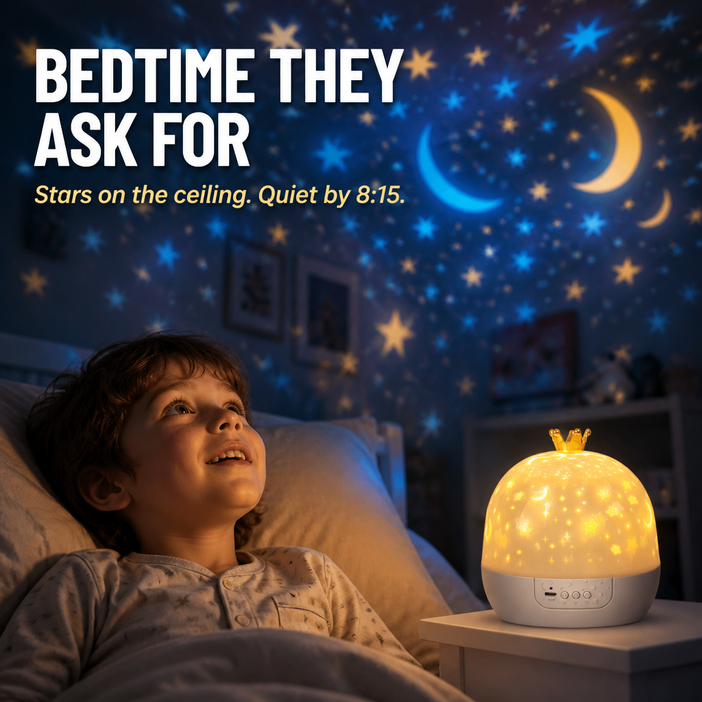 AquaDream™ — Swap Bedtime Fights for Stars on the Ceiling