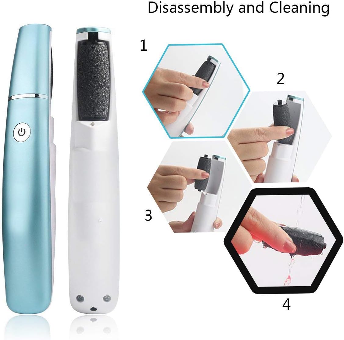 Achieve Silky Smooth Feet with Our Advanced Foot Care Device