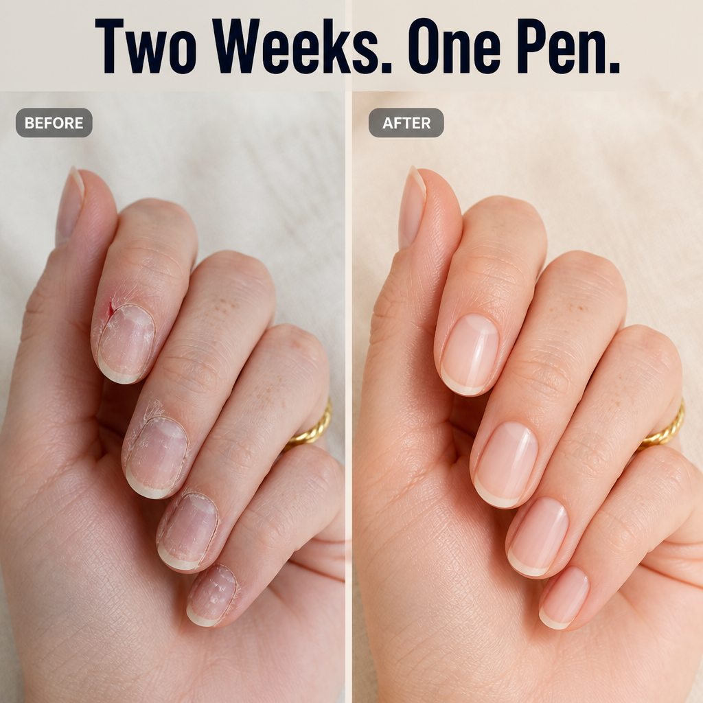 LunaNail™ — Trim, Nourish & Fortify Splitting Nails with One Compact Pen