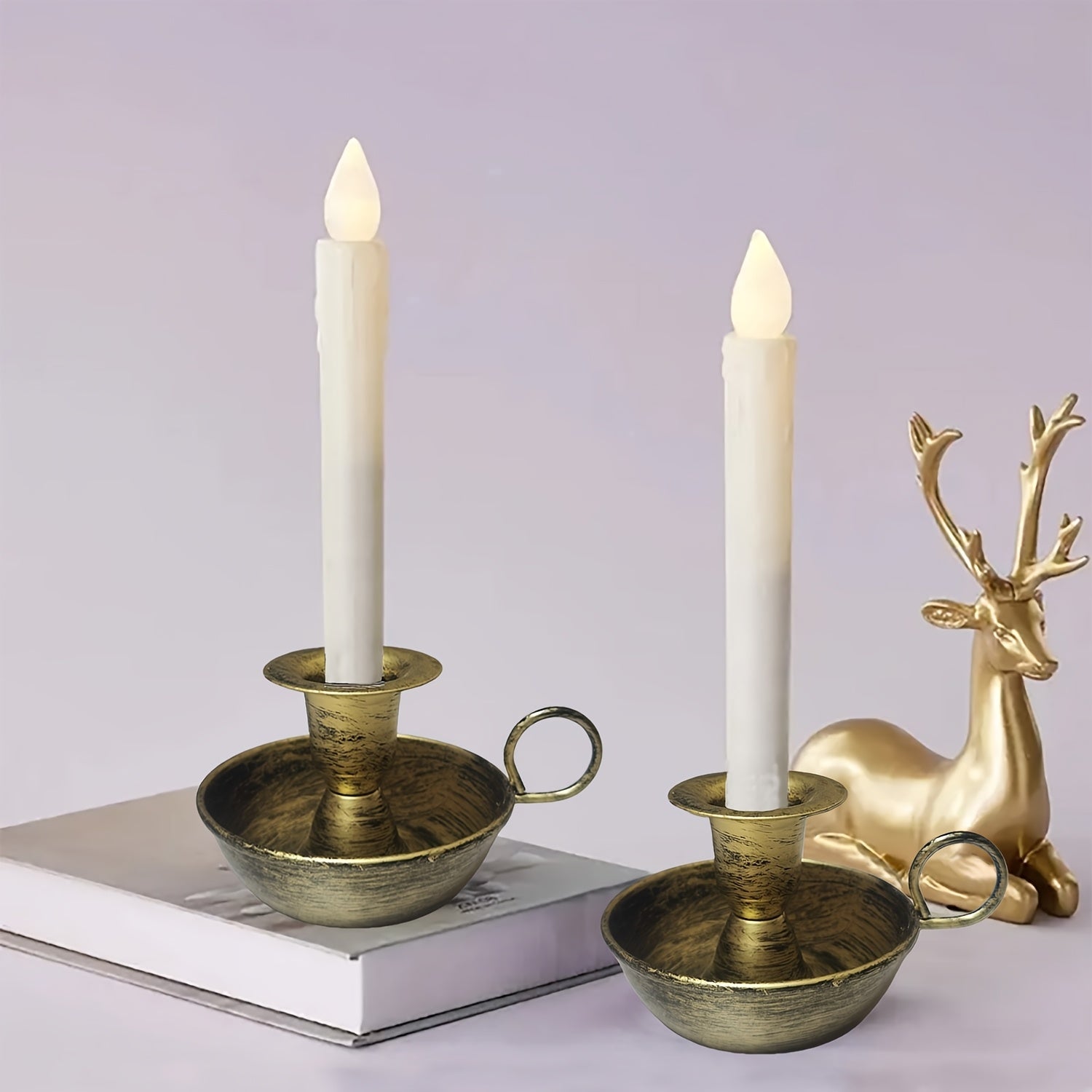 Timeless Nordic-Style Cast Iron Candle Stand