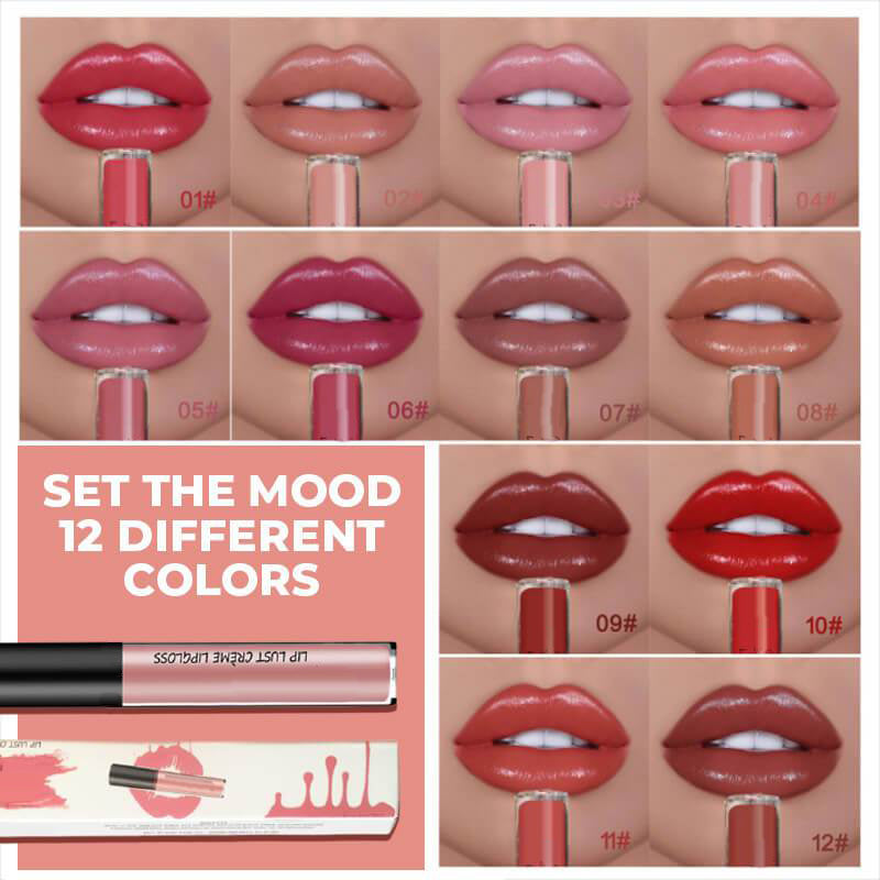 VelvetGlow™ — Shine All Day with Weightless, Waterproof Lip Perfection
