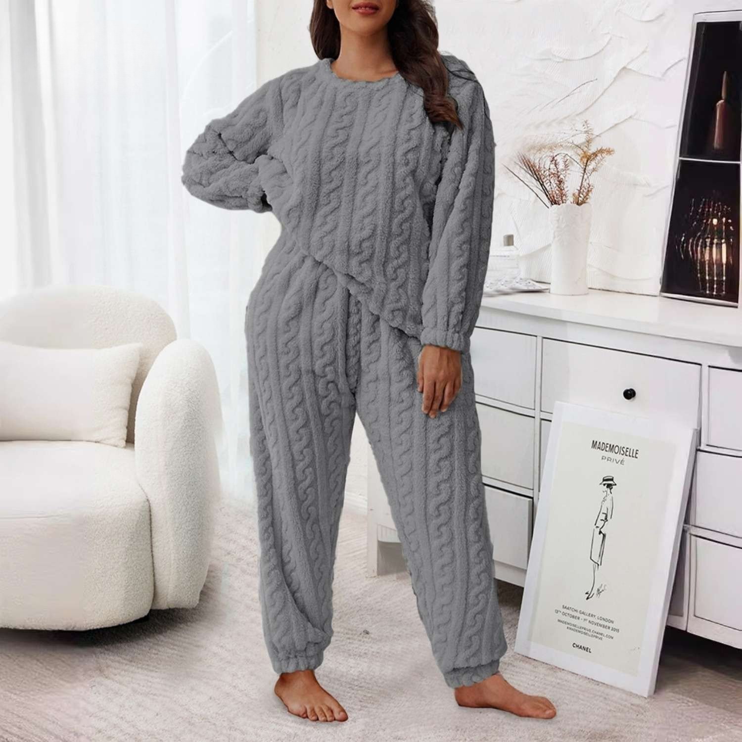 LuxeNest™ Lounge Set — Wrap Yourself in Lightweight Warmth and Cloud-Soft Freedom
