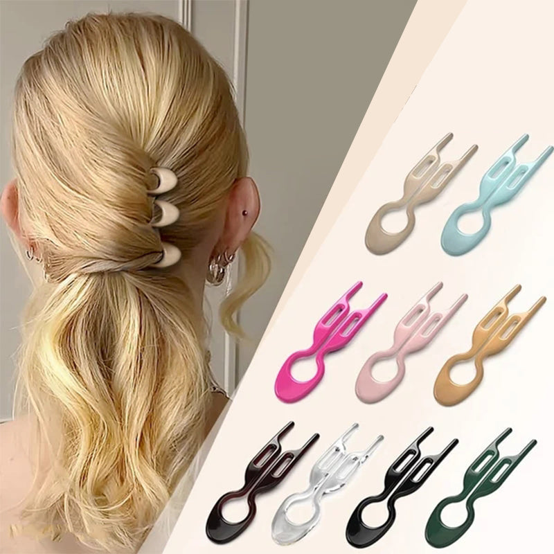 SilqueLock™ Hairpin — Secure Your Style with All-Day Comfort and Flawless Hold