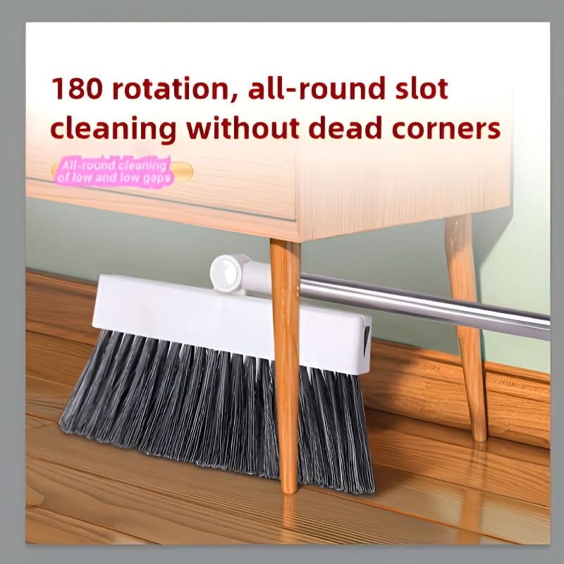 Compact Cleaning Set with Broom and Dustpan
