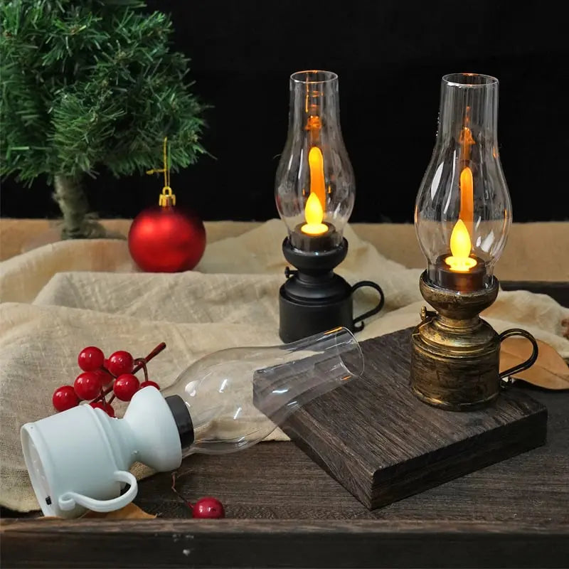 LED Lantern — Warm Glow, Zero Fire Hazard
