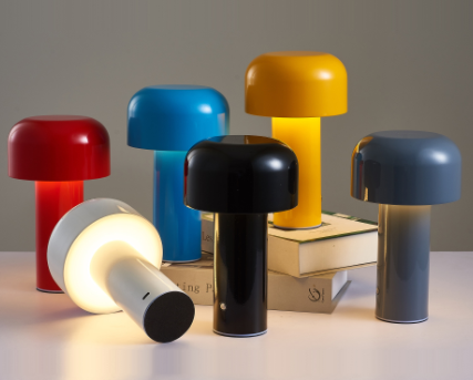 Wireless Dimmable LED Battery Table Lamp LeonieDeko - Contemporary style | Living room | Reading lamp | Bedside table lamp