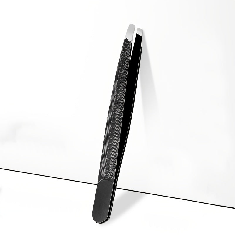 SculptSure - Precision Black Angled Eyebrow Tweezers